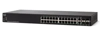 Cisco SF350-24 | Коммутатор | 24x 100Mb/s, 2x 1Gb/s Combo(RJ45/SFP)+ 2x SFP, управляемый