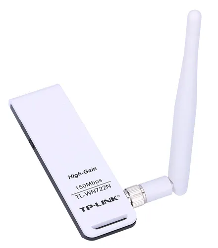 WiFi N150, USB Adapter | TP-Link 2,4GHz, 4dBi | TL-WN722N