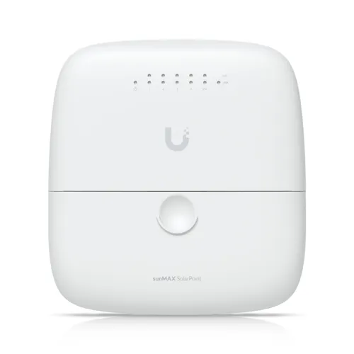 Ubiquiti SM-SP-40 | Switch | SUNMAX SolarPoint, 4x 24V PoE 100Mb/s, DC Output 40W Ilość portów LAN4x [10/100M (RJ45)]
