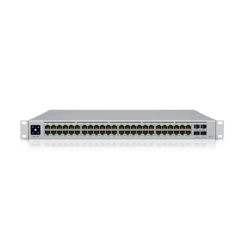 Ubiquiti USW-PRO-48-POE | Switch | UniFi, 40x RJ45 1000Mb/s PoE+, 8x RJ45 1000Mb/s PoE++, 4x SFP+, 600W Ilość portów LAN48x [10/100/1000M (RJ45)]
