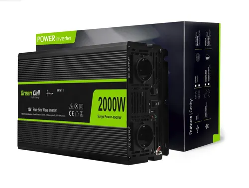 Green Cell Inverter 12V till 230V 2000W/4000W
