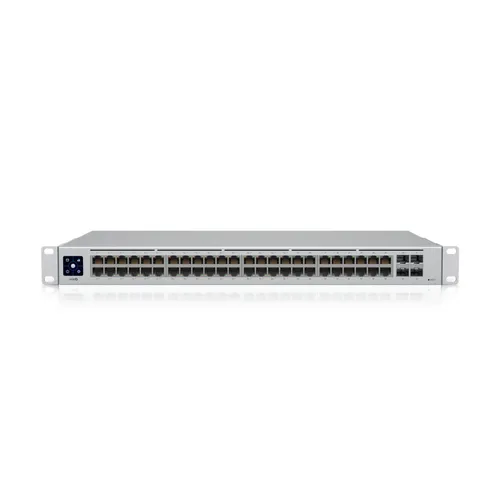 Ubiquiti USW-48-POE | Switch | UniFi, 48x RJ45 1000Mb/s, 32x PoE+, 4x SFP Ilość portów LAN48x [10/100/1000M (RJ45)]
