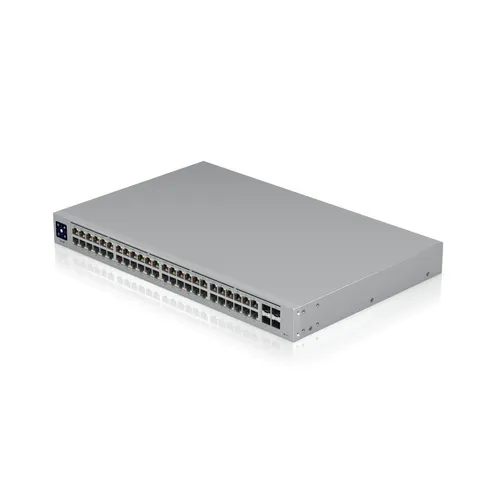 Ubiquiti USW-48-POE | Switch | UniFi, 48x RJ45 1000Mb/s, 32x PoE+, 4x SFP Standard sieci LANGigabit Ethernet 10/100/1000 Mb/s