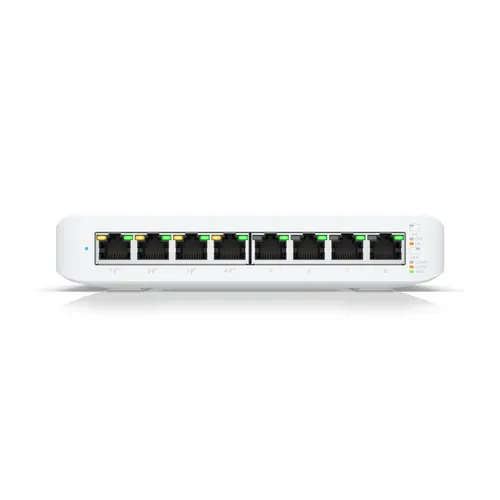 Ubiquiti USW-LITE-8-POE | Коммутатор | UniFi Gen2, 8x RJ45 1000Mb/s, 4x PoE+, 52W 1