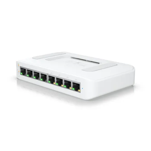 Ubiquiti USW-LITE-8-POE | Коммутатор | UniFi Gen2, 8x RJ45 1000Mb/s, 4x PoE+, 52W 4