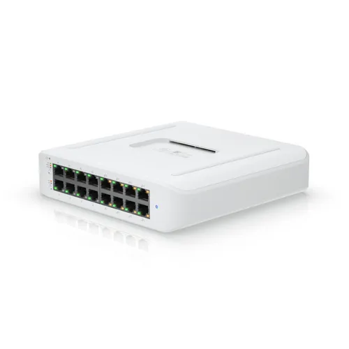 Ubiquiti USW-LITE-16-POE | Switch | UniFi Gen2, 16x RJ45 1000Mb/s, 8x PoE+, 45W 3