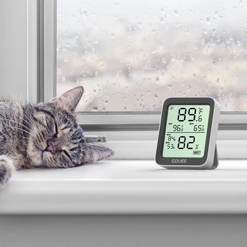 Govee Smart Hygrometer Thermometer, Bluetooth Humidity Temperature