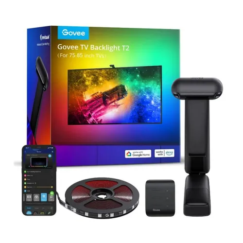 Govee H605C Envisual TV Backlight T2 | Taśma LED | dla TV 75-85 cali, RGBIC, Wi-Fi+Bluetooth 0