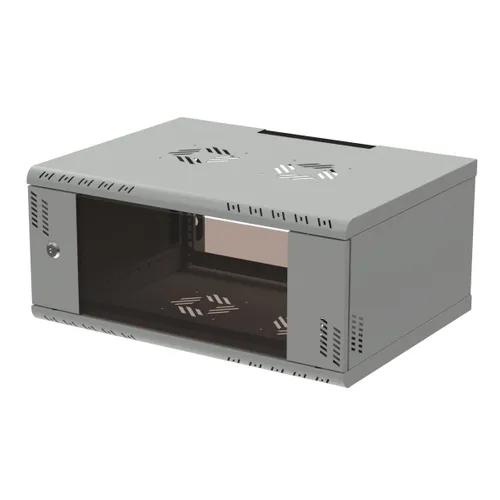 Extralink Premium 4U 600x450 Gray | Rack cabinet | tool-free mounting, wall-mounted 2