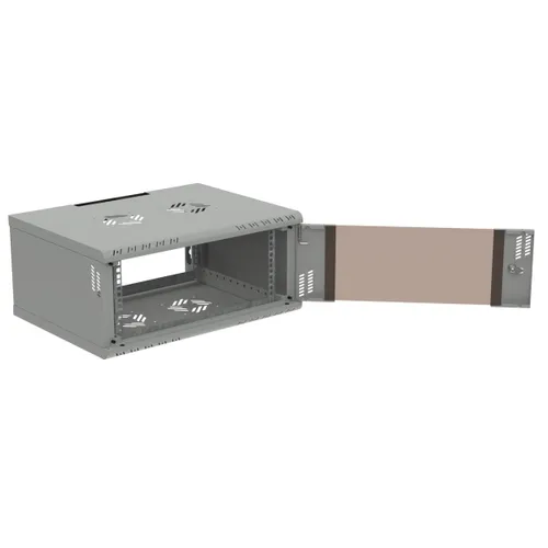 Extralink Premium 4U 600x450 Gray | Rack cabinet | tool-free mounting, wall-mounted 3