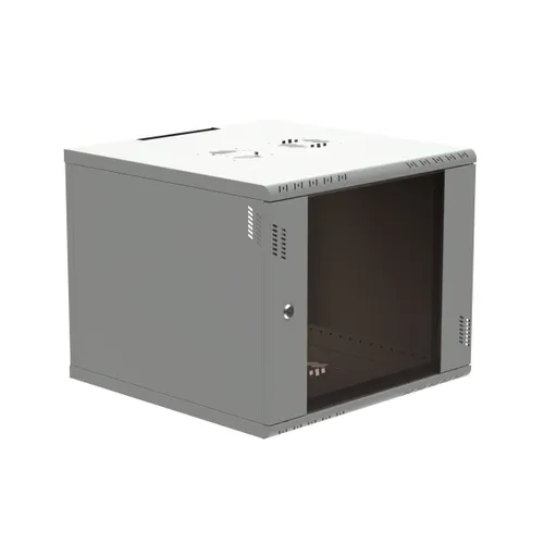 Extralink Premium 9U 600x600 Gray | Rack cabinet | tool-free mounting, wall-mounted 1