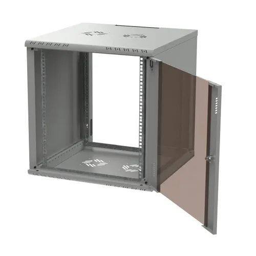 Extralink Premium 12U 600x600 Gray | Rack cabinet | tool-free mounting, wall-mounted 3