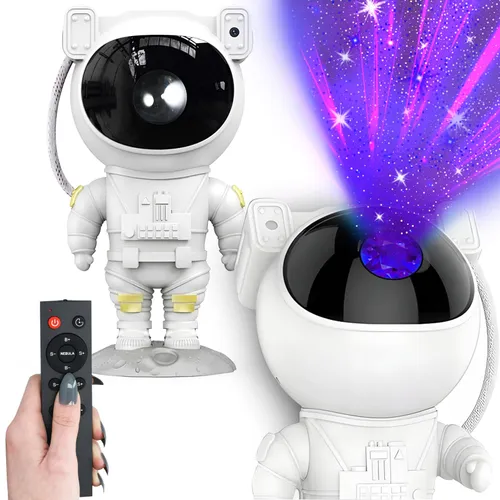 Proiettore del cielo stellato, proiettore galattico | lampada notturna, proiettore | per bambini, a forma di astronauta 0