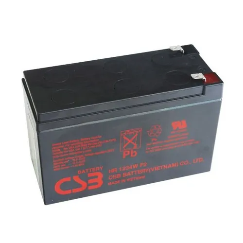 CSB HR1234W F2 | Gel-Batterie | 12V 9Ah 0