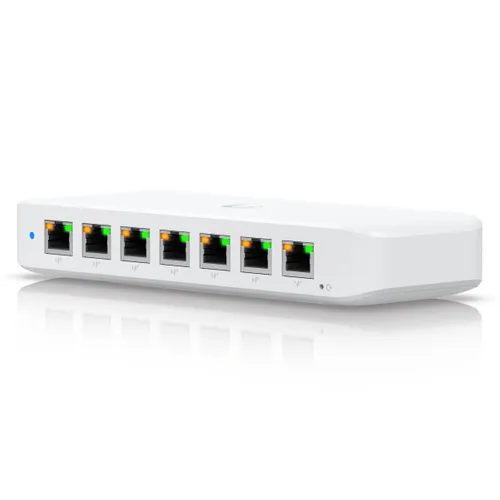 Ubiquiti USW-Ultra-210W-EU | Interruptor | 8x RJ45 1000Mb/s PoE+, PoE++ Input, 210W, adaptador de corriente incluido 0