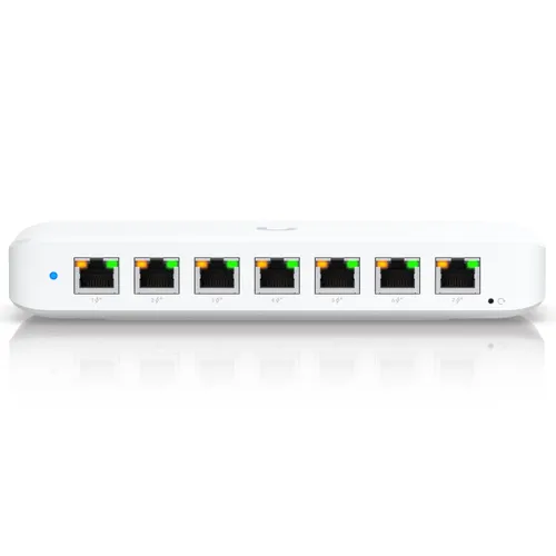 Ubiquiti USW-Ultra-210W-EU | Interruptor | 8x RJ45 1000Mb/s PoE+, PoE++ Input, 210W, adaptador de corriente incluido 1