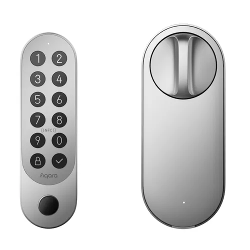 Aqara Smart Lock U200 Kit Stříbro | Chytrý zámek dveří | HomeKit, Thread, Bluetooth 5.1, NFC 1