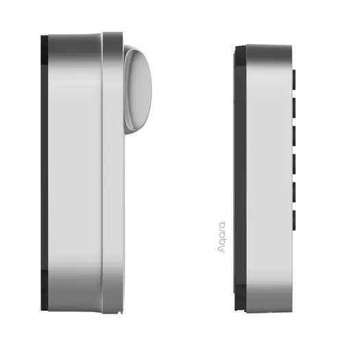Aqara Smart Lock U200 Kit Srebrny | Inteligentny zamek do drzwi | HomeKit, Thread, Bluetooth 5.1, NFC 3
