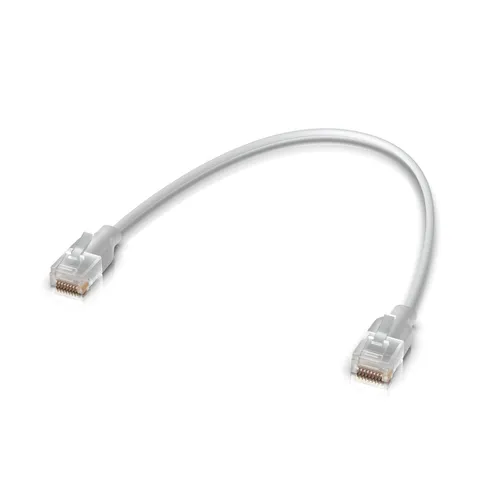 Ubiquiti UACC-Cable-Patch-EL-0.3m-W | Patchcord LAN Etherlighting | Cat.6, 0.3m 1