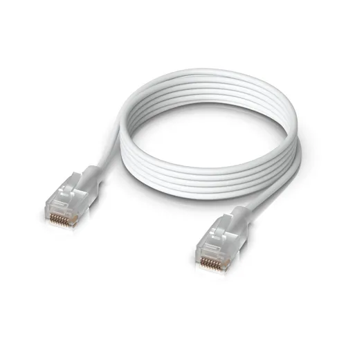 Ubiquiti UACC-Cable-Patch-EL-1m-W | Etherlighting LAN Patchcord | Cat.6, 1m 1