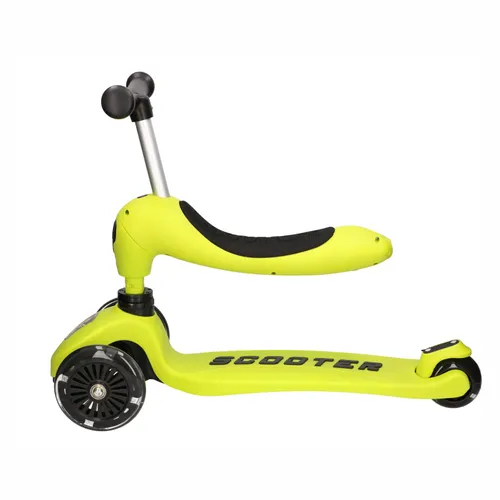 Extralink Kids Scooter Boss Ride Pro Verde | Scooter, bicicleta de equilíbrio para crianças | 3