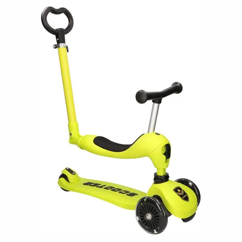 Extralink Kids Scooter Boss Ride Pro Verde | Scooter, bicicleta de equilíbrio para crianças | 1