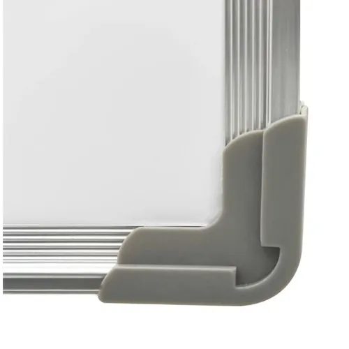 Lavagna magnetica bianca cancellabile a secco 120 x 90 cm + accessori 4