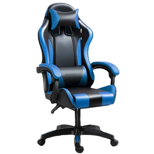 Extralink Gaming | Silla de juego | silla de oficina, giratoria, cubo, negro/azul, G-523 0