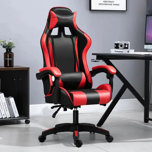 Extralink Gaming | Sedia da gioco | sedia da ufficio, girevole, secchio, nero/rosso, G-522 1