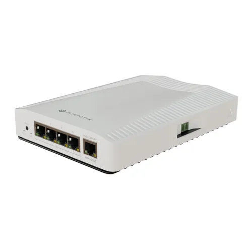 MikroTik CRS304-4XG-IN | Switch | 1x RJ45 1000Mb/s, 4x 10G RJ45, RouterOS v7 1