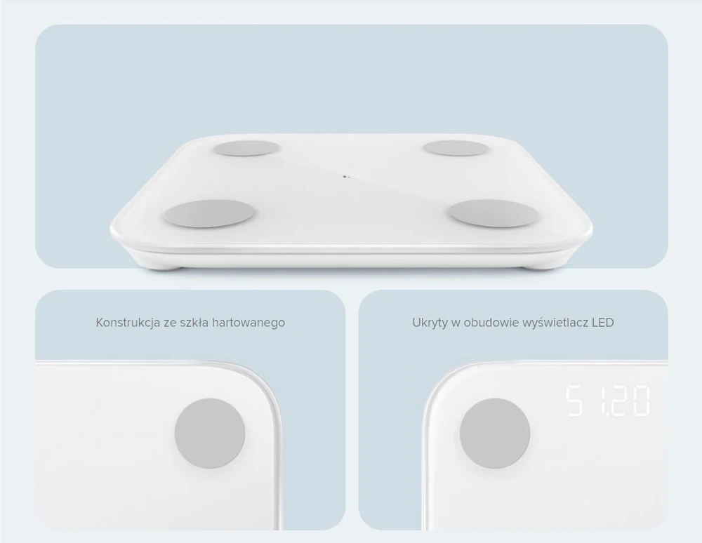 User manual Xiaomi Mi Body Composition Scale (English - 3 pages)
