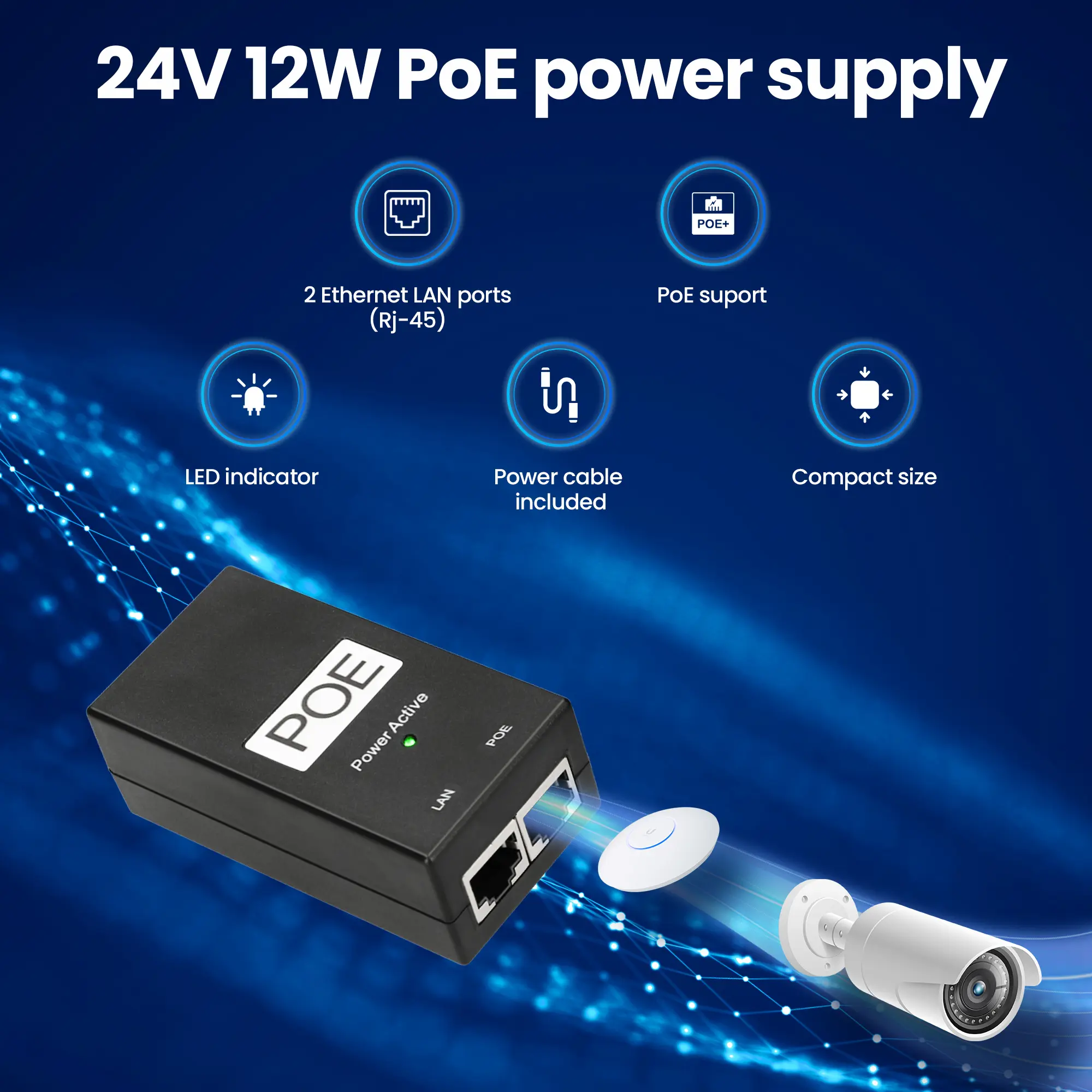 power supply 24v 1A 24W