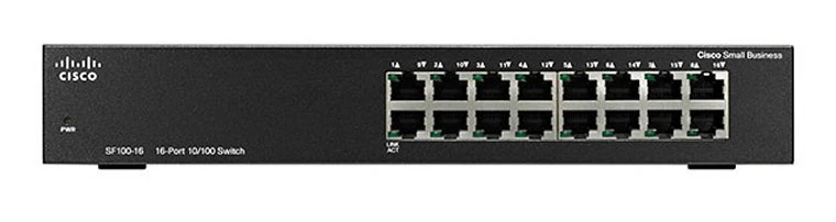 Cisco Sf110 16 Switch 16x 100mb S Rackmount