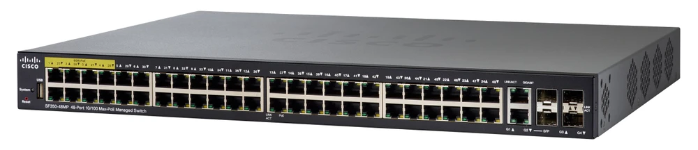 Коммутатор тип 2 cisco sb sf350 48mp