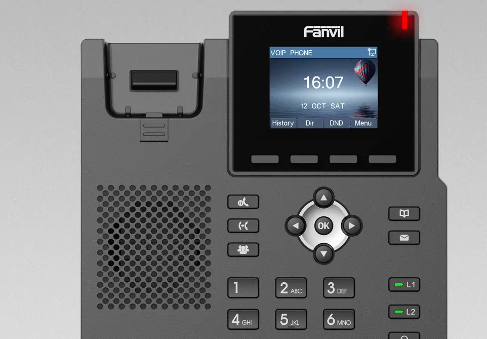 FANVIL X3SP PRO - VOIP PHONE WITH IPV6, HD AUDIO, LCD DISPLAY, 10/100 MBPS POE