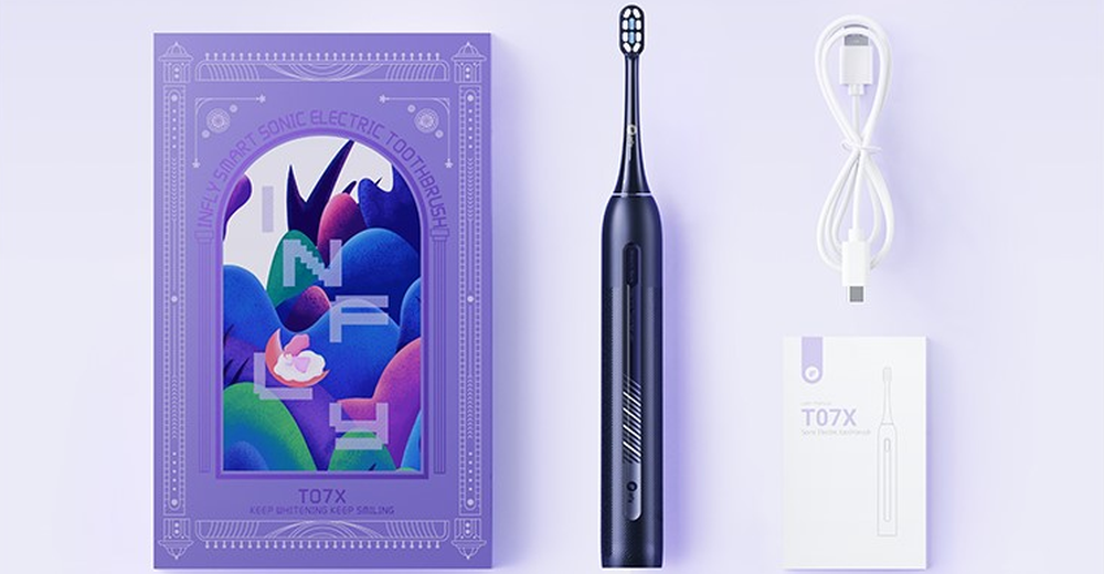 INFLY T07X SONIC ELECTRIC TOOTHBRUSH