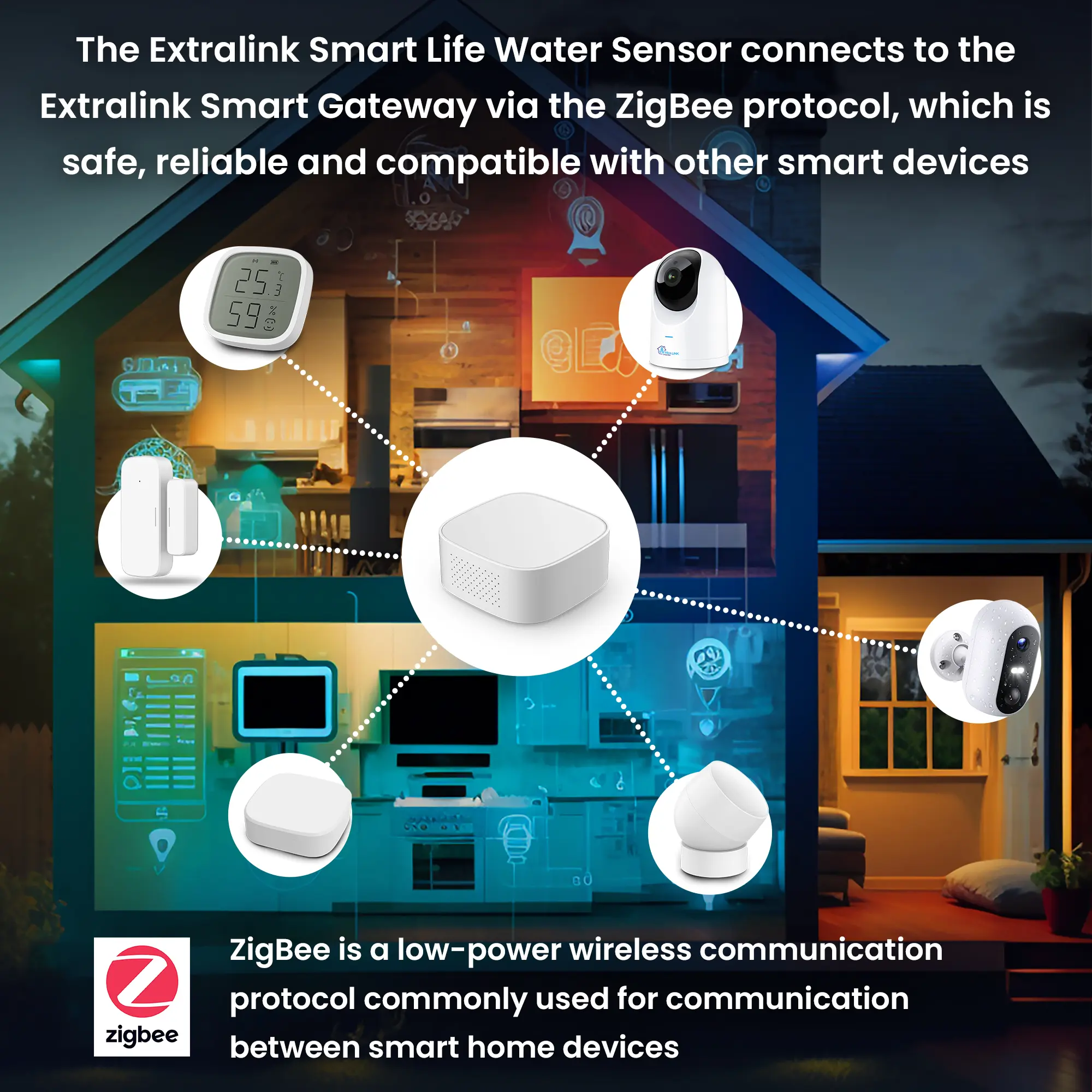 EXTRALINK SMART LIFE WATER SENSOR