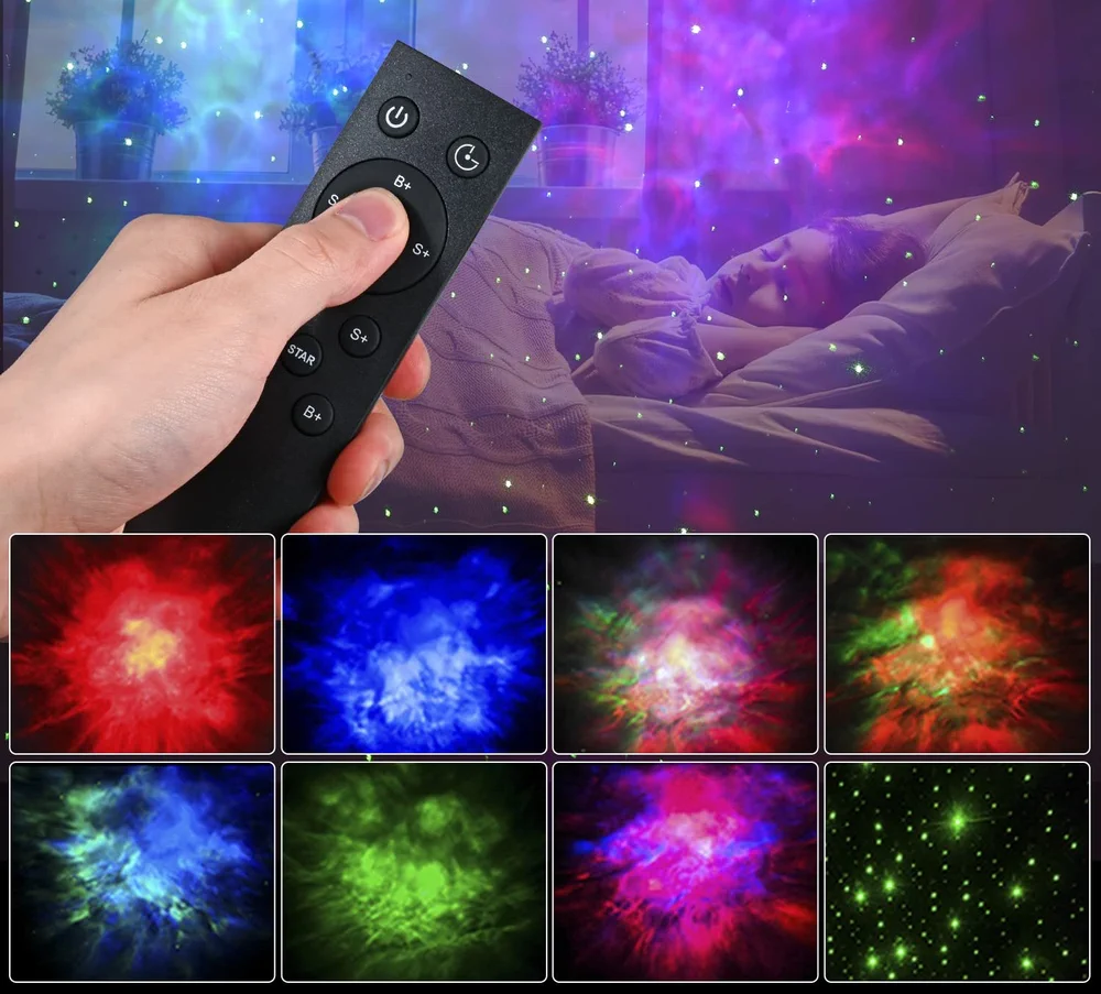 STAR PROJECTOR NIGHT LIGHT PROJECTOR FOR KIDS LED LASER ASTRONAUT