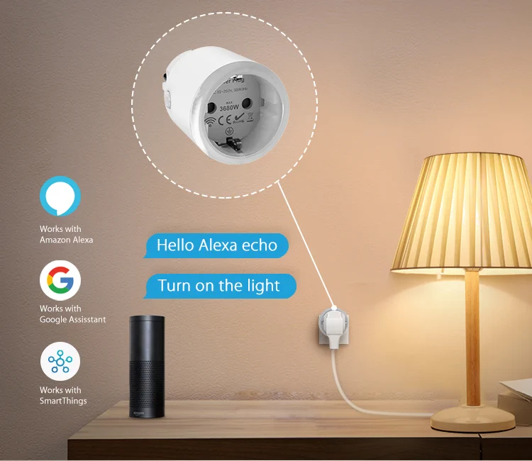 EXTRALINK SMARTLIFE SMART SOCKET SC PRO ZIGBEE HOMEKIT