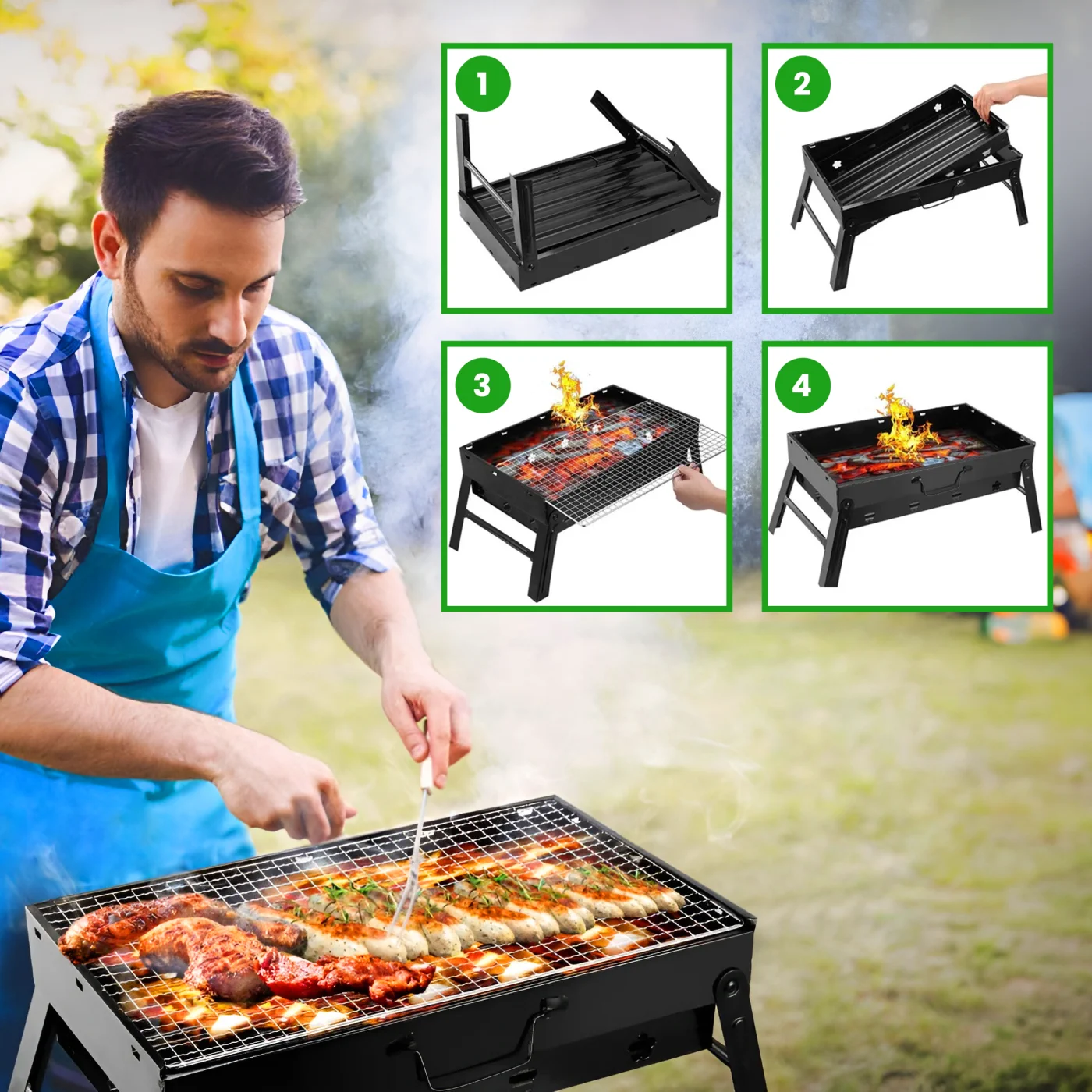 EXTRALINK HOME TRAVEL GRILL GL-640