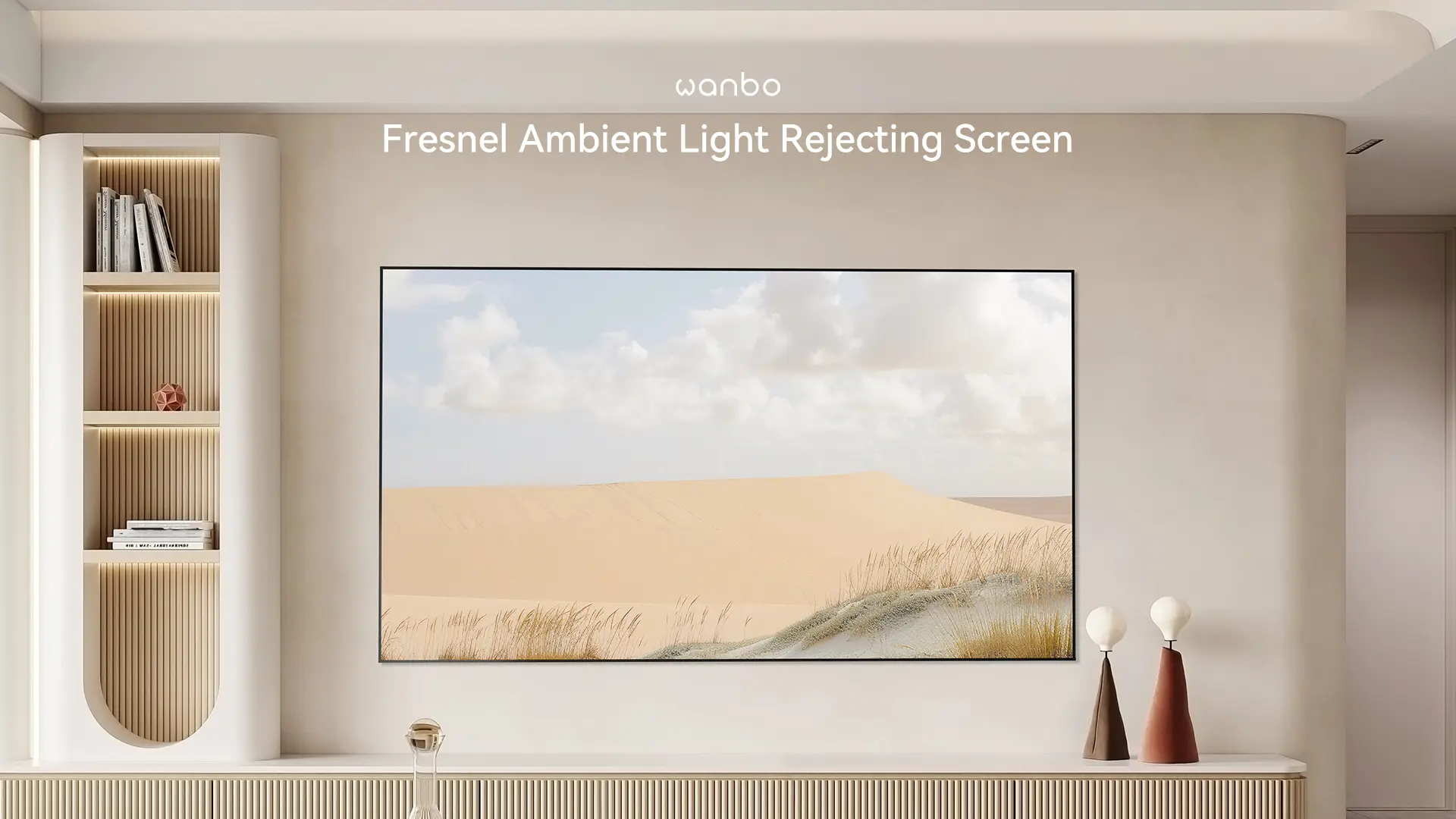 WANBO FRESNEL ANTI-LIGHT SCREEN 75 INCHES WBAA05