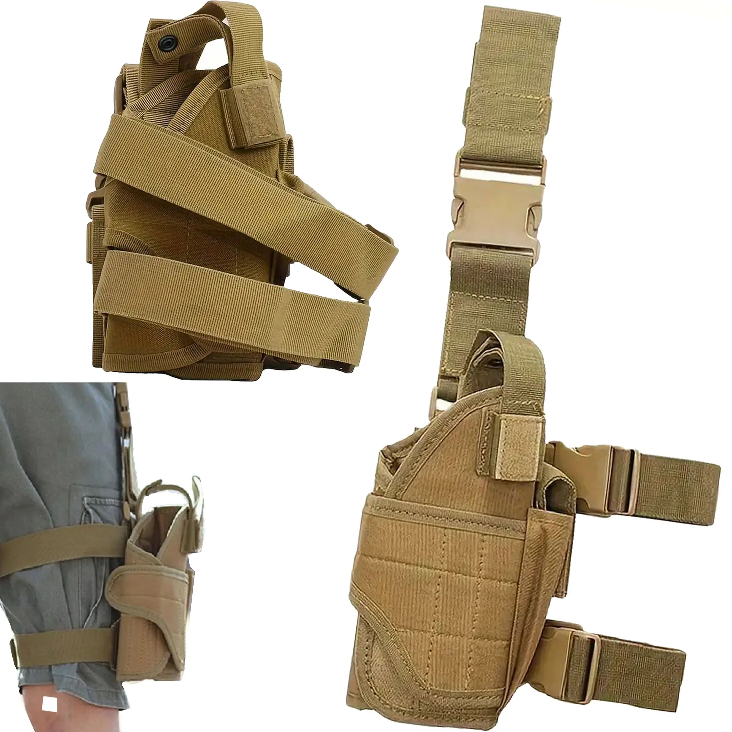  EXTRALINK MILITARY PISTOL THIGH HOLSTER UNIVERSAL MIL-1117