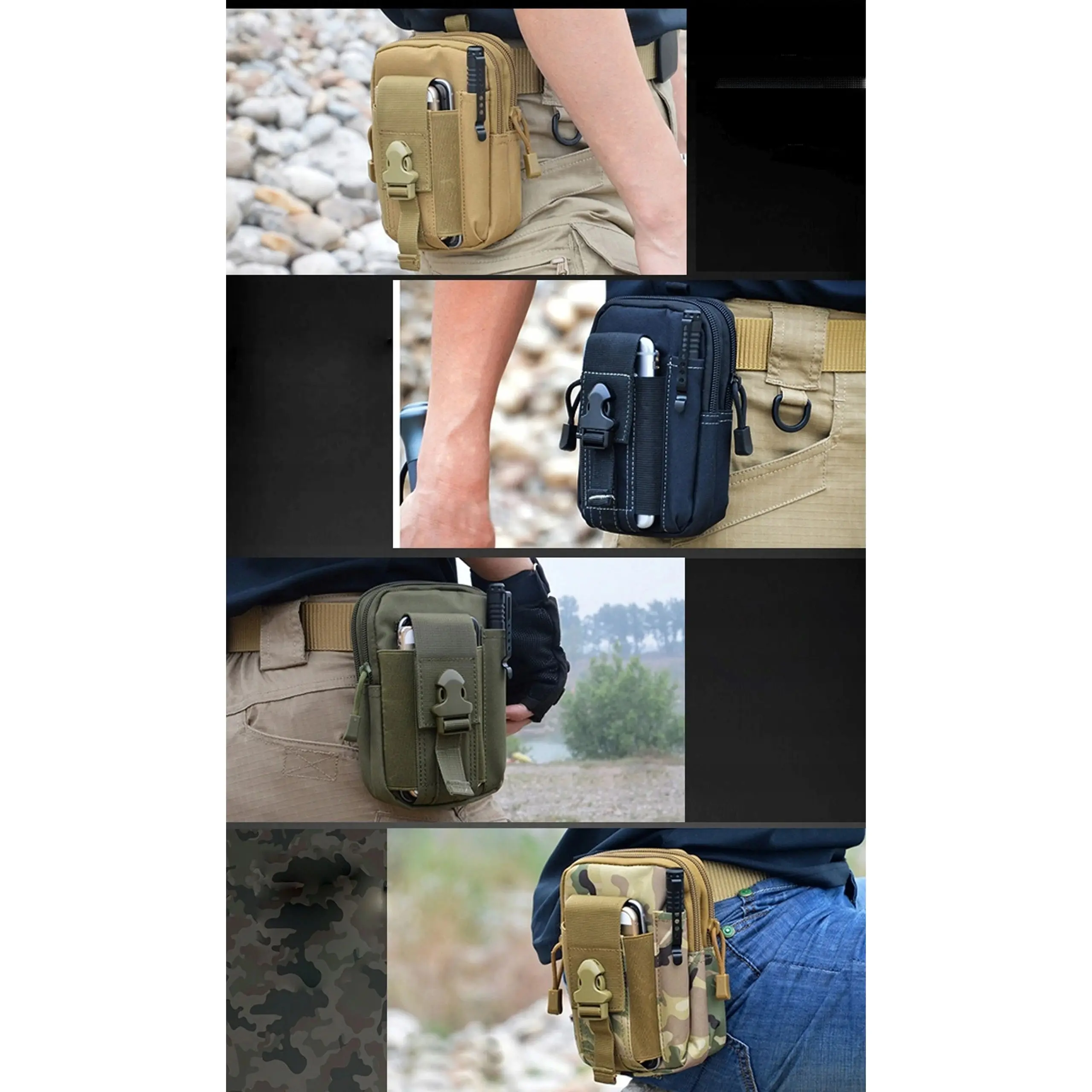 EXTRALINK MILITARY POUCH HIP MILITARY KIDNEY TACTICAL MOLLE MIL-688