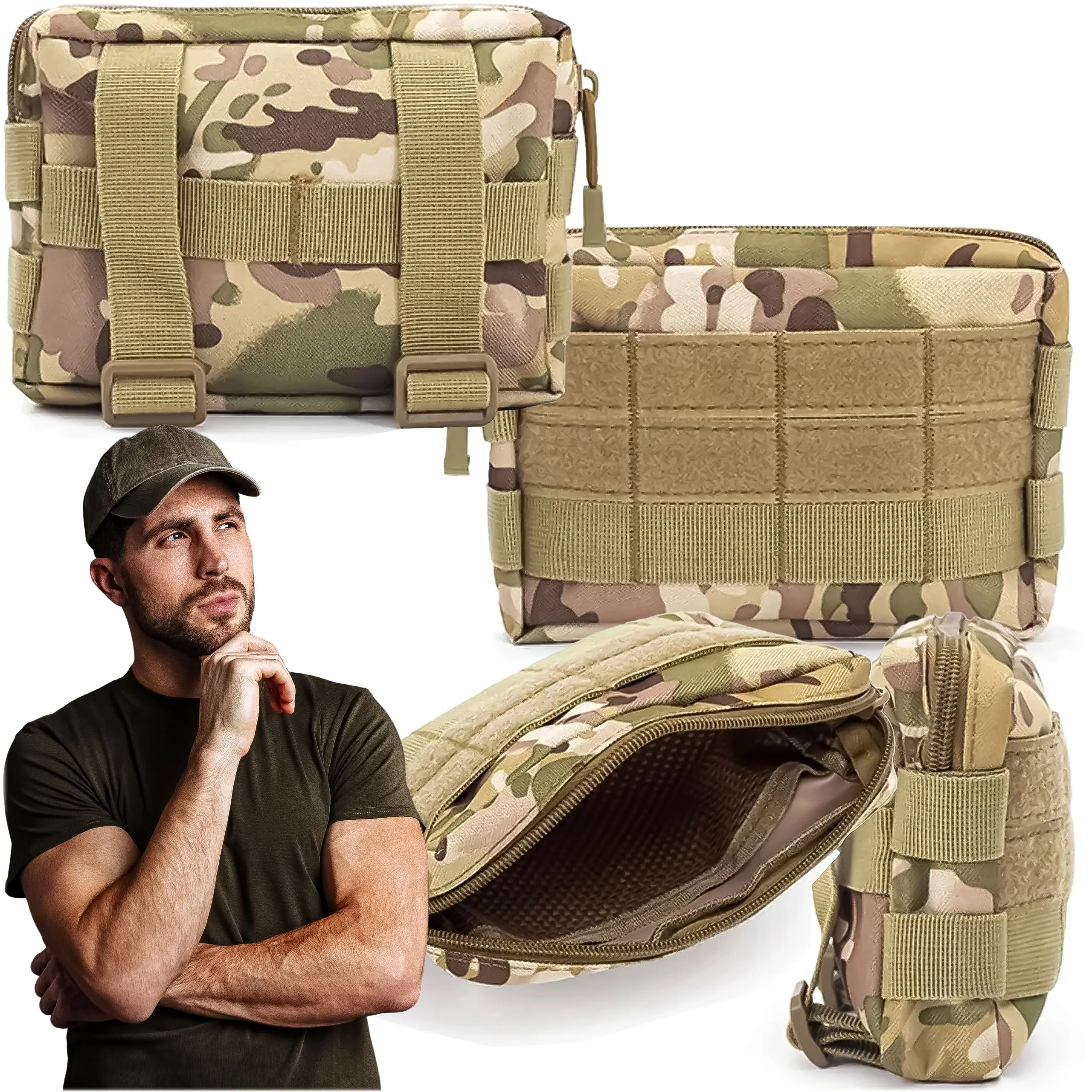 EXTRALINK MILITARY TACTICAL POCKET HIP POUCH MOLLE POUCH MIL-663