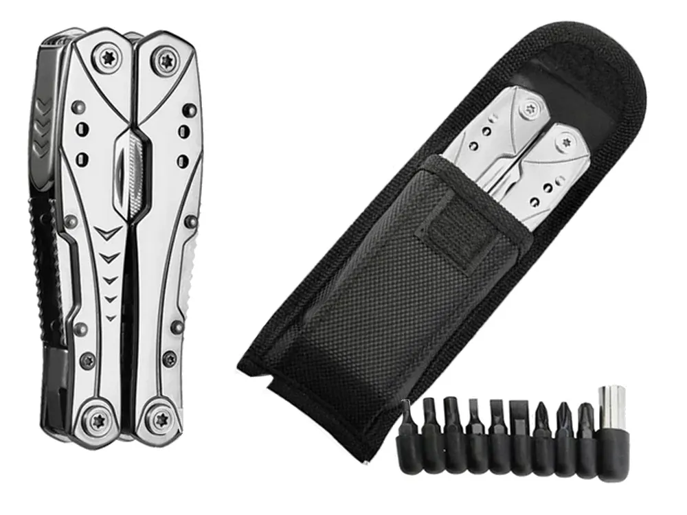 EXTRALINK MULTITOOL SCYZORYK 23W1 Z ETUI SREBRNY- 14385