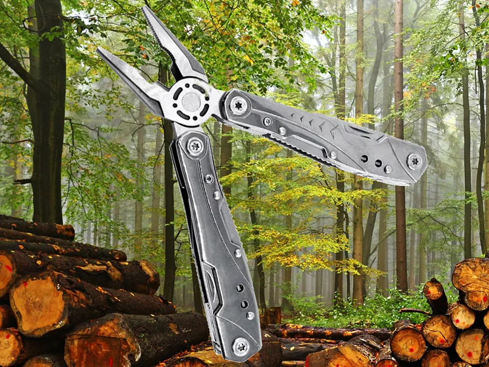 EXTRALINK MULTITOOL SCYZORYK 23W1 Z ETUI SREBRNY- 14385