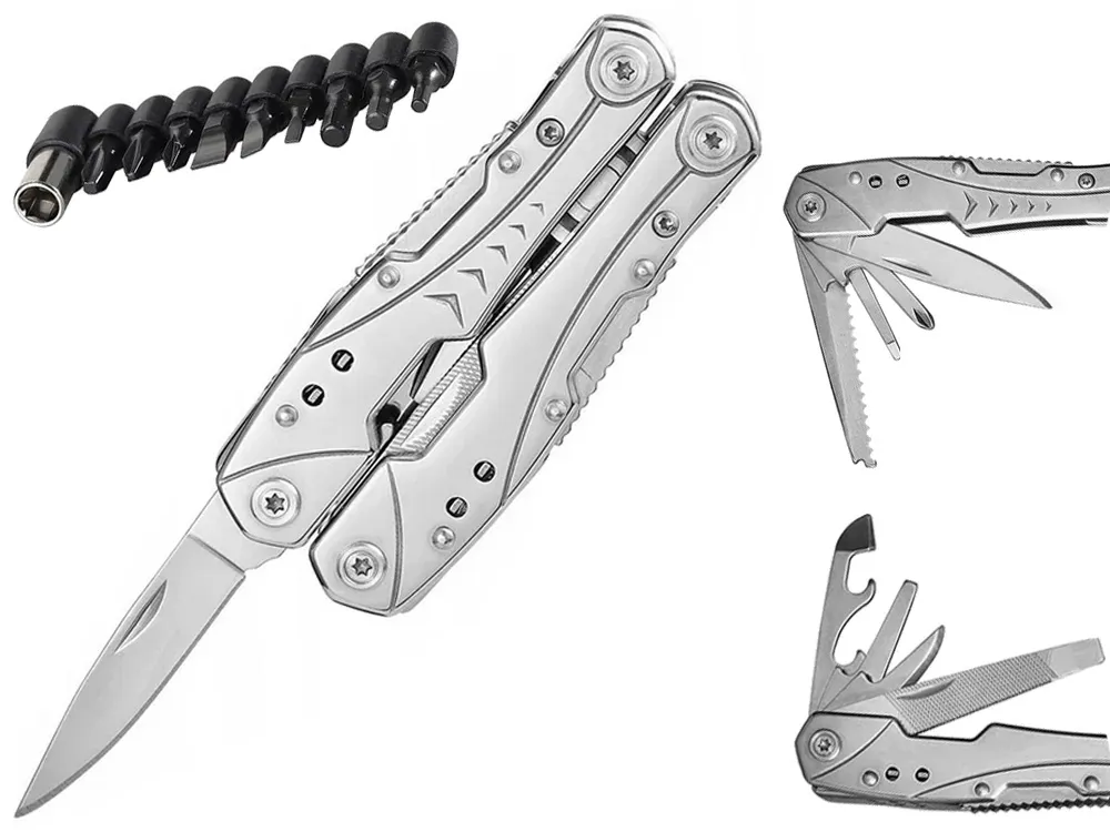 EXTRALINK MULTITOOL SCYZORYK 23W1 Z ETUI SREBRNY- 14385