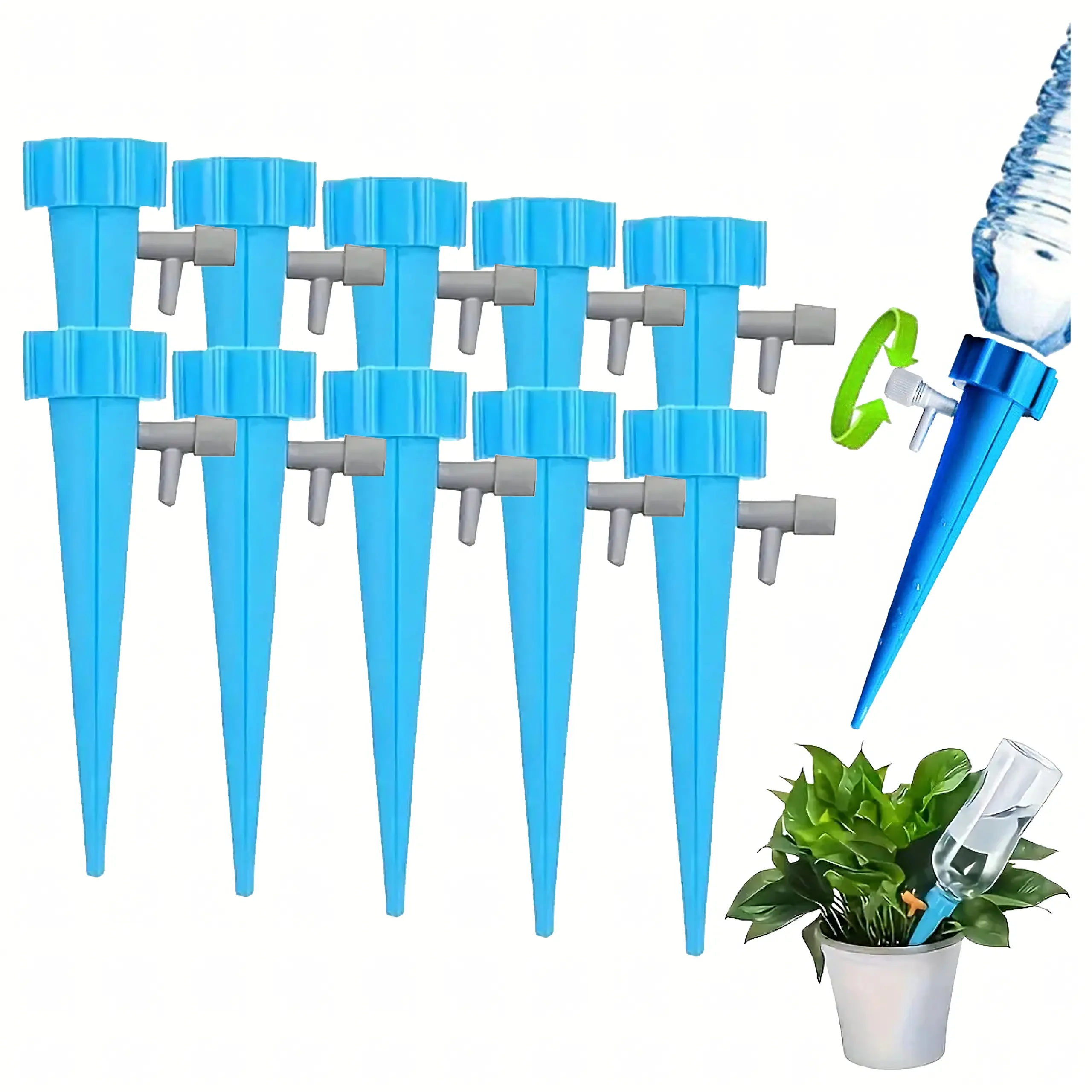 BLACK FOREST 10x FLOWER TUBE FILLER WITH PLANT CRANIC - 1460