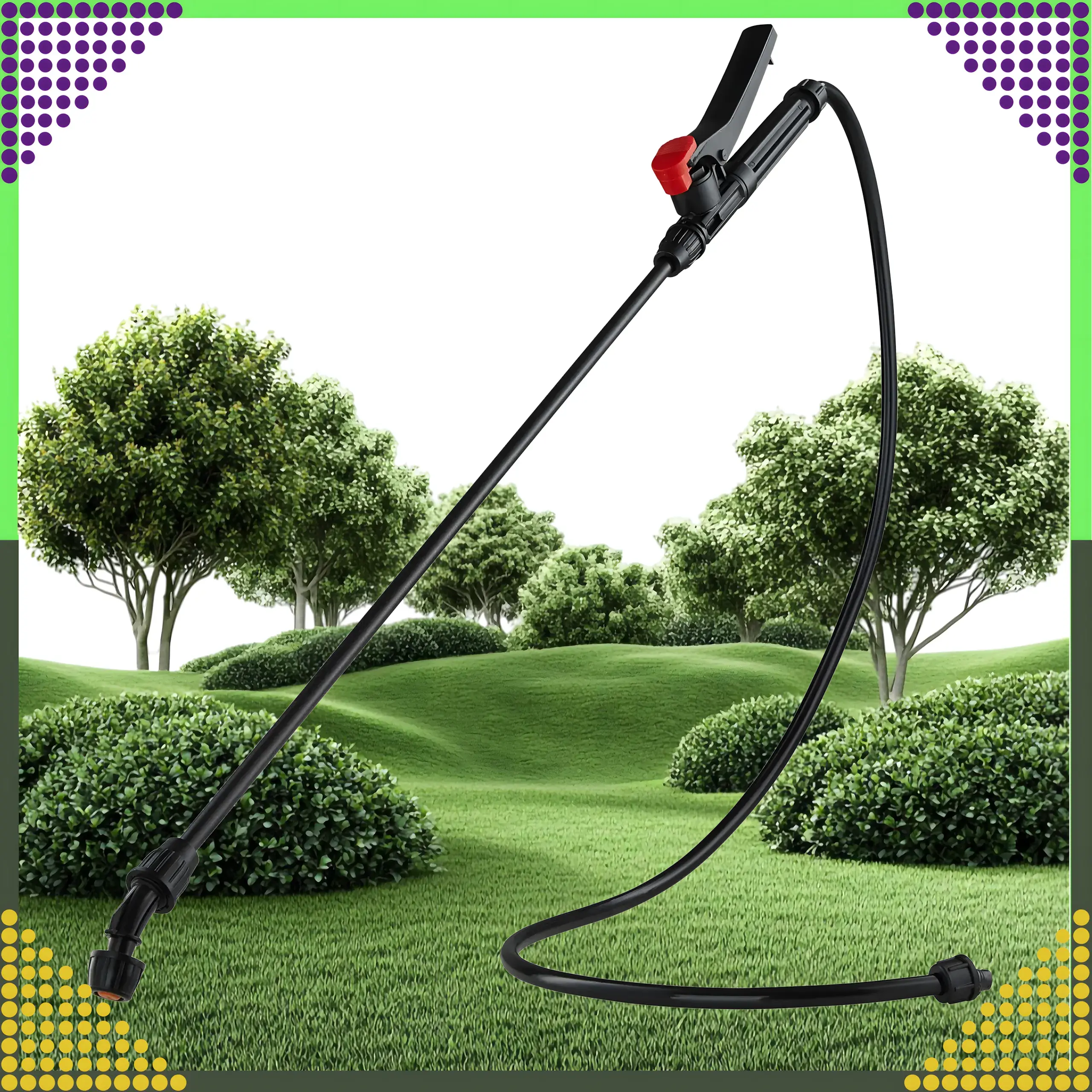 BLACK FOREST SPRAYER 16L PRESSURE BACKPACK GARDEN SPRINKLER FUNNEL NOZZLES - 987