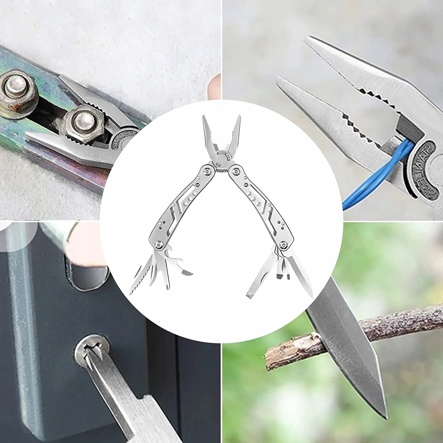 EXTRALINK MULTITOOL SURVIWALOWY NARZĘDZIE WIELOFUNKCYJNE 24W1 Z ETUI